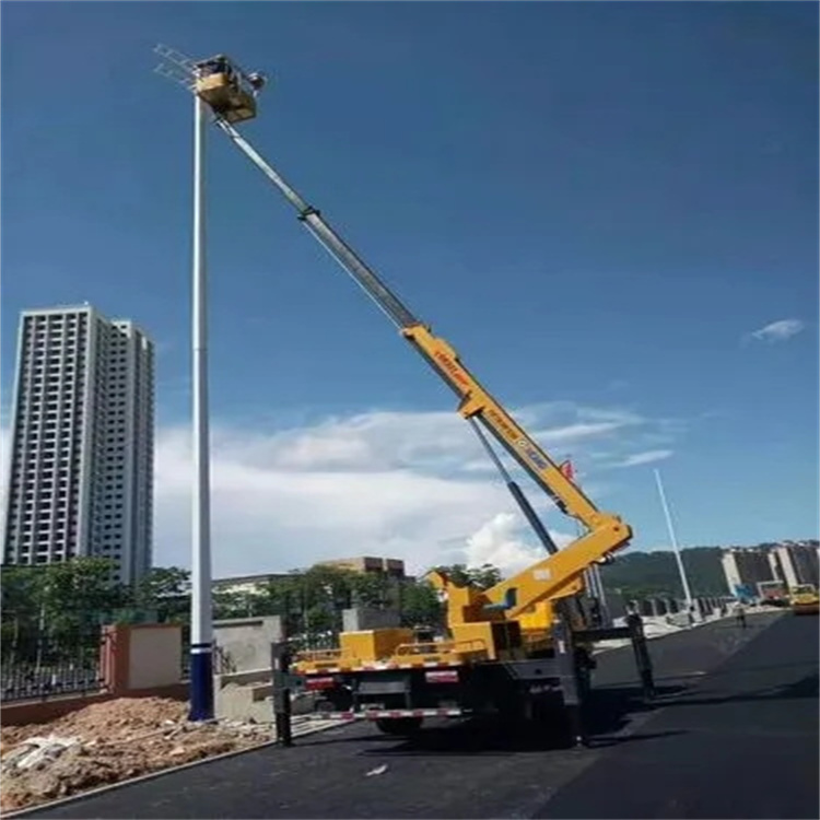 富文镇维修路灯的曲臂升降车出租